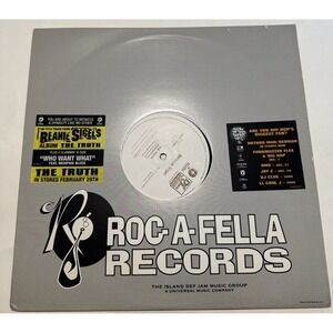 Beanie Sigel 12" The Truth * Rare Promo * VG * B-Side: Who Want What ROC-A-FELLA